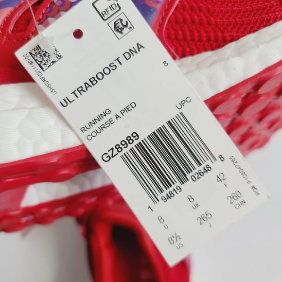 NEW Adidas Ultraboost 4.0 DNA Chinese New Year Running Shoes GZ8989 Size 8.5 Red main image 7